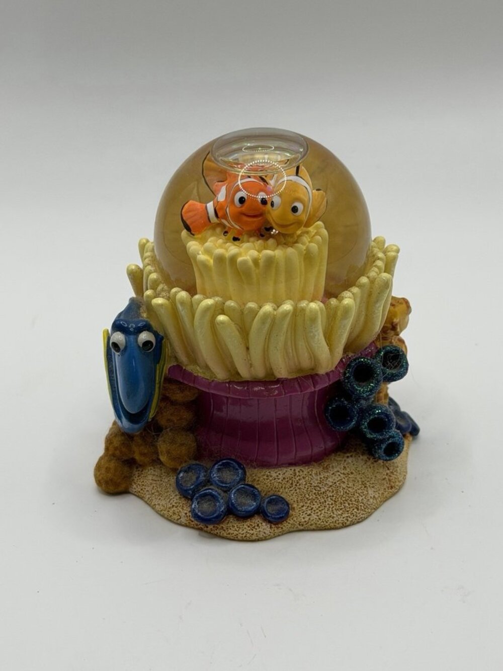 Disney Theme Parks Finding Nemo Snow Globe Nemo Dory Marlin Authentic Original